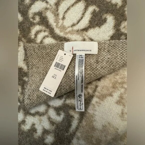 The Mariel Scarf in Neutrals by Anthropologie/NWT - Picture 5 of 14